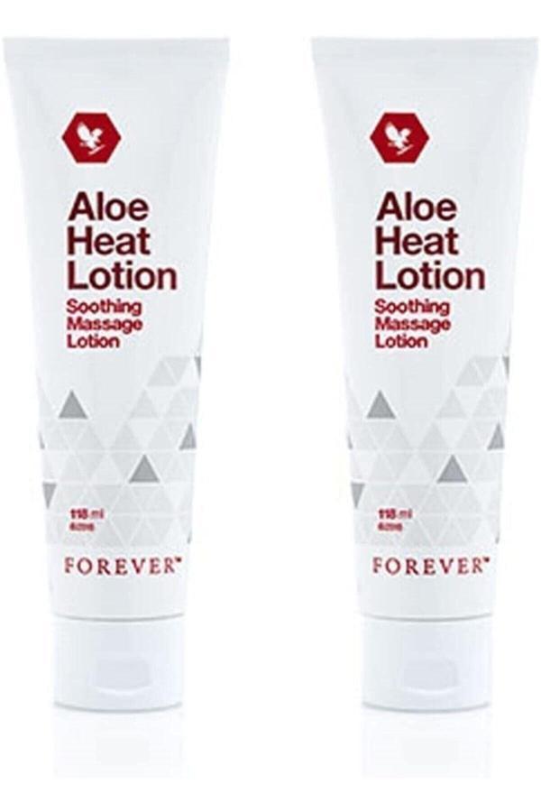 Forever Living Aloe Heat Lotion Isıtıcı Ağrı Masaj Kremi 2 Adet - Image 1
