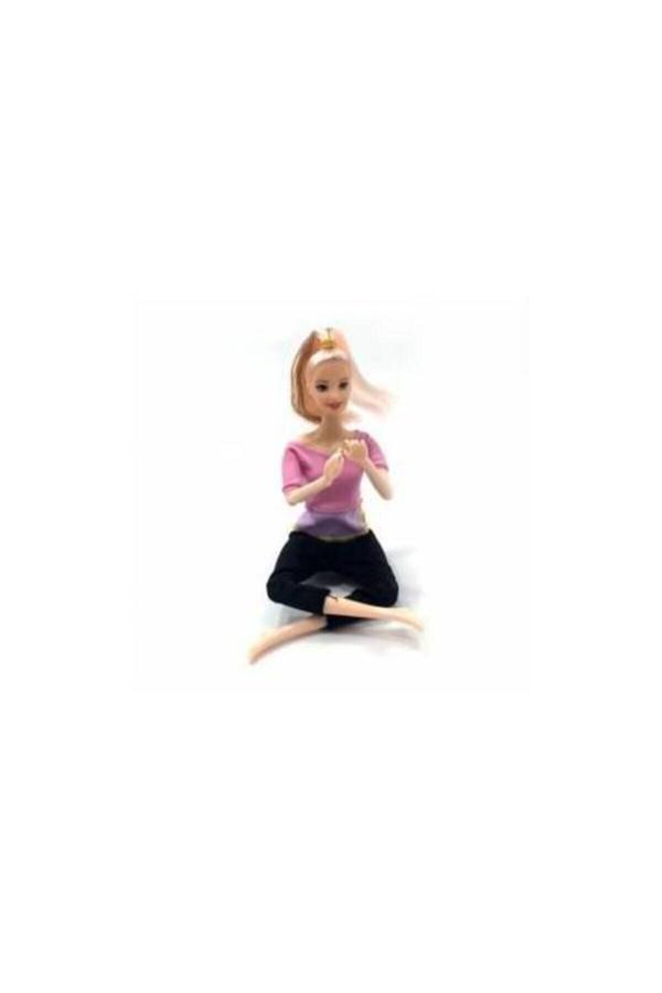 Pembe Sonsuz Hareket Barbie Oyuncak Bebek - Image 1