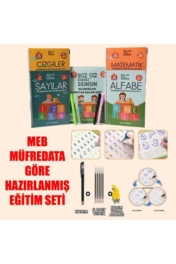 Anasınıfı ve 1. Sınıf Öğrenciler için Yazmayı Öğreniyorum Seti - Müfredata Uygun Eğitici Set - Image 1