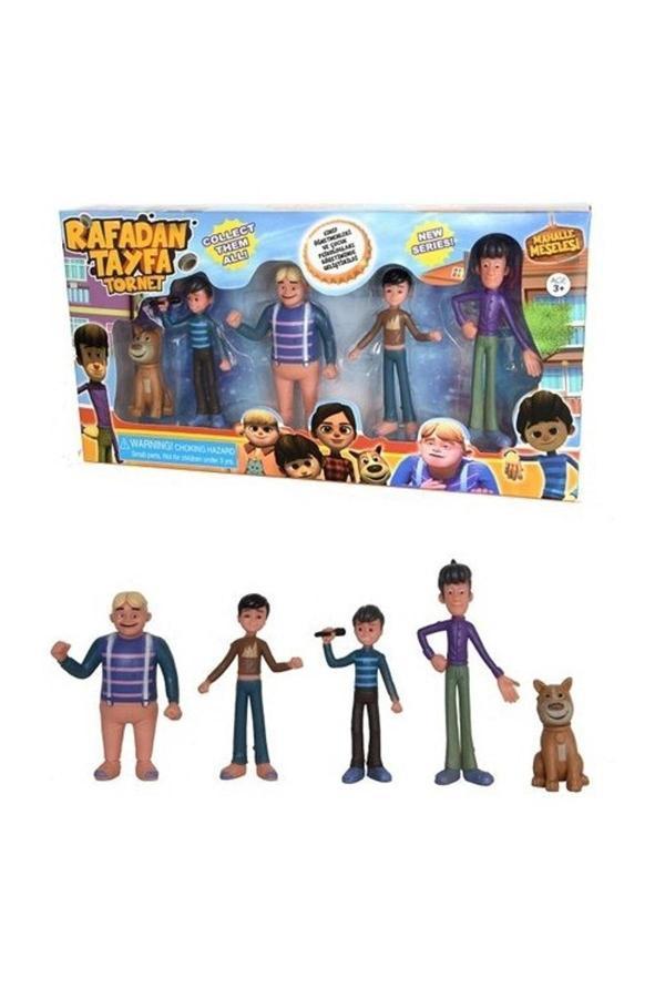 Rafadan Tayfa 5li Figür Seti - Hayri Akın Zigzag Kamil Hayri Mert Figürleri Seti - Image 1