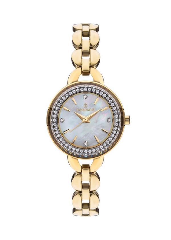 Essence D1137.120 Metal Kordon Metal Kasa 3 ATM Suya Dayanıklı Altın Renk Kadın Kol Saati - Image 1