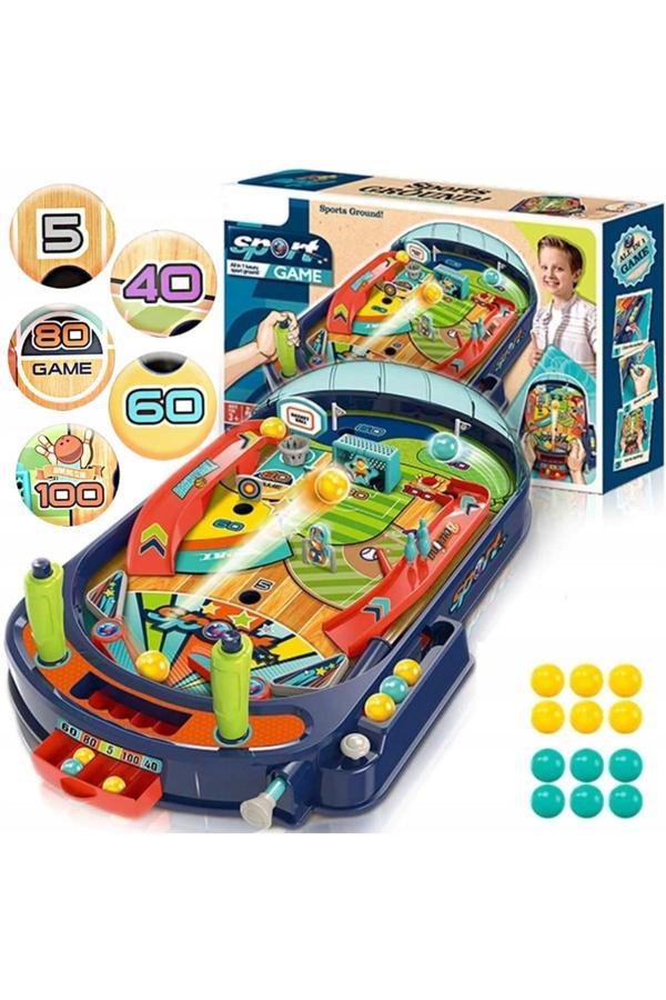 Çocuklar için Mini Masa Oyunu Pinpall Masa Oyunu Çoklu Spor Beceri Oyun Masası - Image 1