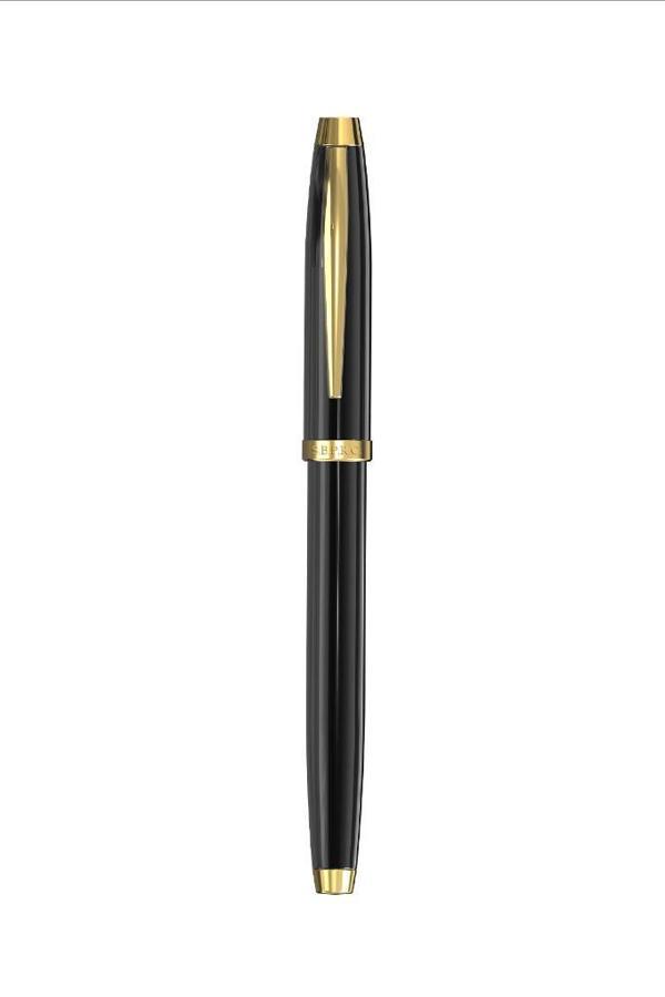 Santa Barbara Polo Racquet Club SBP.1.1002-2 Seramik Parlak Dış Yüzey Yazı Rengi Siyah 0.6mm Roller Dolma Kalem ve Tüken - Image 1