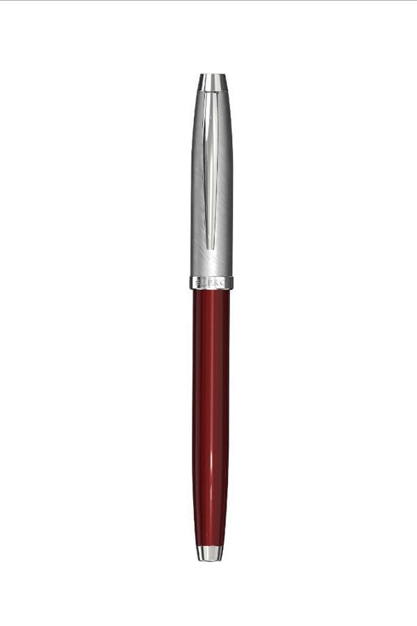 Santa Barbara Polo Racquet Club SBP.1.1002-4 Seramik Parlak Dış Yüzey Yazı Rengi Siyah 0.6mm Roller Dolma Kalem ve Tüken - Image 1