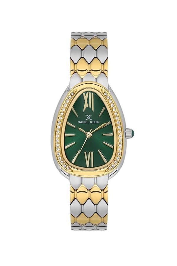 Daniel Klein DK.3.10067-5 Çelik Kaplama Tasarım Kadran  Metalik-Altın Renk Kadın Kol Saati - Image 1