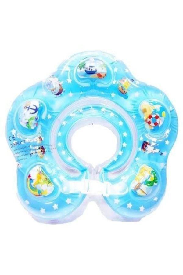 0-18 Ay Bebek Yüzme Boyun Simidi Emniyet Kilitli Şişme Boyunluk - Image 1