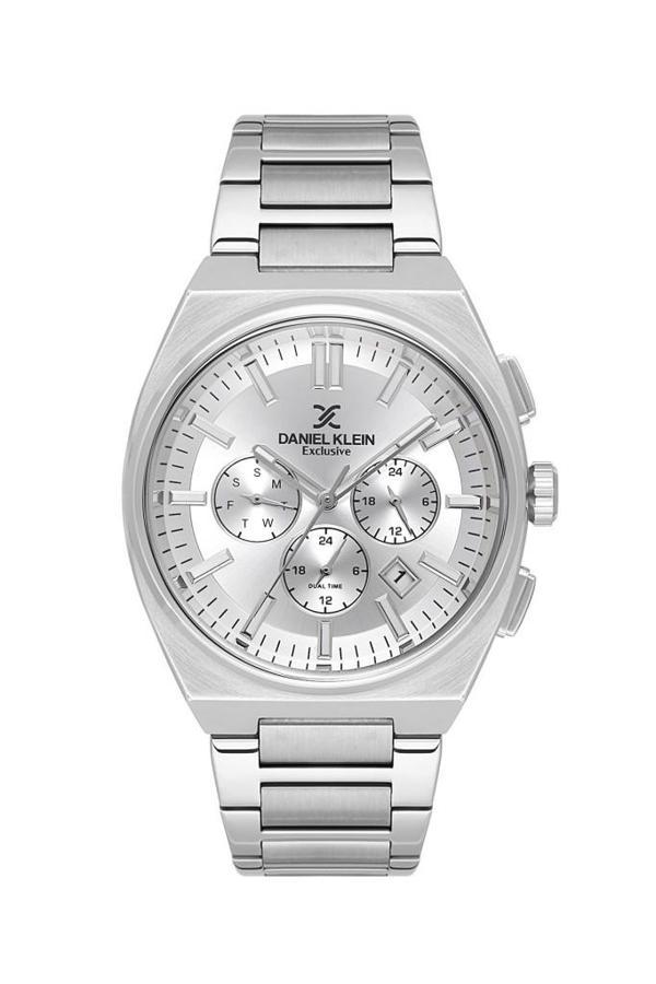 Daniel Klein DK.1.14080-6 Exclusive Fonksiyonlar Aktif Çelik Kaplama Metalik Renk Erkek Kol Saati - Image 1