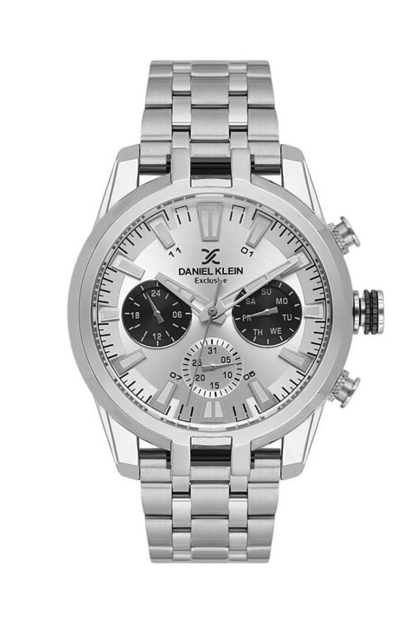 Daniel Klein DK.1.13802-13 Exclusive Fonksiyonlar Aktif 3 Atm Suya Dayanıklı Metalik Renk Erkek Kol Saati - Image 1