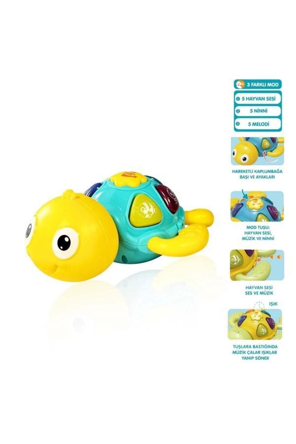 JLG-855-100A Işıklı ve Müzikli Kaplumbağa -Vardem - Image 1