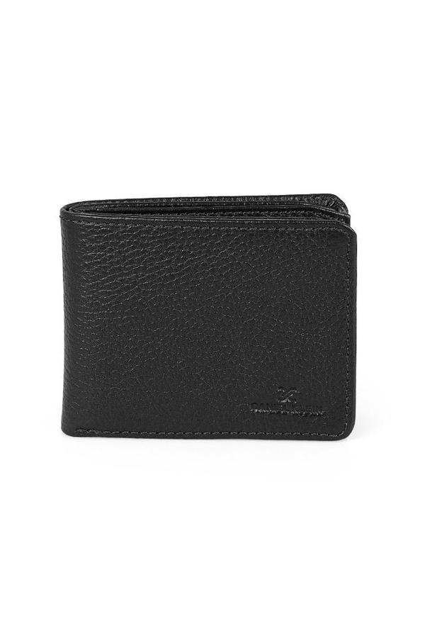 Daniel Klein DKL0811-1 Gerçek Deriden Üretilme Siyah Erkek Cüzdan&Kartlık - Image 1