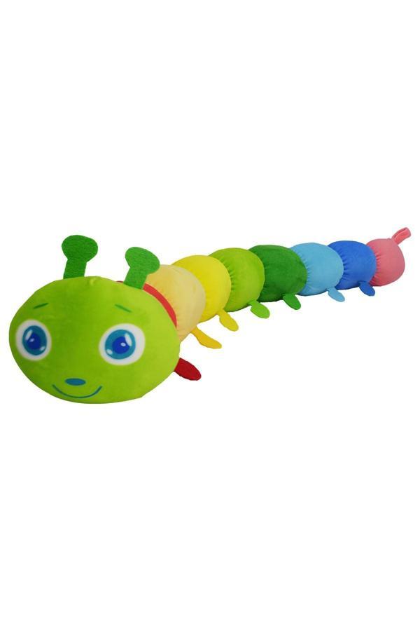 Peluş Tırtıl Yastık 90 cm Uyku Arkadaşı Tırtıl - Image 1