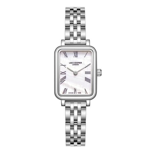 Lee Cooper LC08232.320 Dikdörtgen Kasa Romen Rakamlı 3 Atm Suya Dayanıklı Metalik Renk Kadın Kol Saati - Image 1