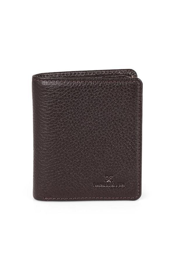 Daniel Klein DKL0706-3 Gerçek Deriden Üretilme Kahverengi Erkek Cüzdan&Kartlık - Image 1