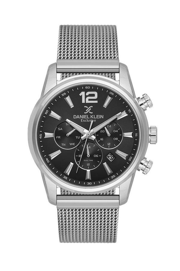 Daniel Klein DKE.1.10883-2 Hasır Kordon Exclusive Fonksiyonlar Aktif 3 Atm Suya Dayanıklı Metalik Renk Erkek Kol Saati - Image 1