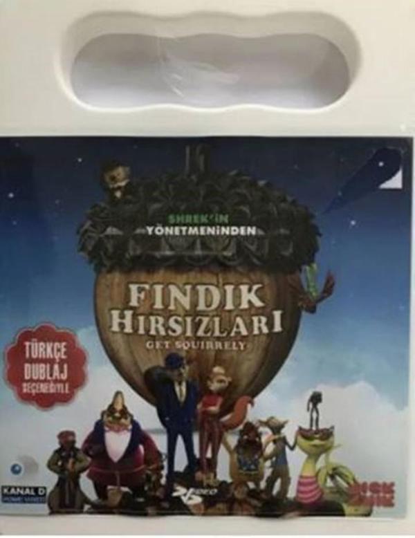  Fındık Hırsızları - Get Squirrely ( Türkçe Dublaj ) ( Ambalajında - Sıfır ) DVD - Image 1