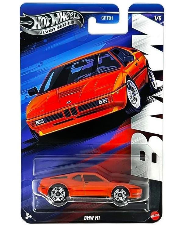 Hot Wheels Silver Series BMW M1 JBY59 - Image 1