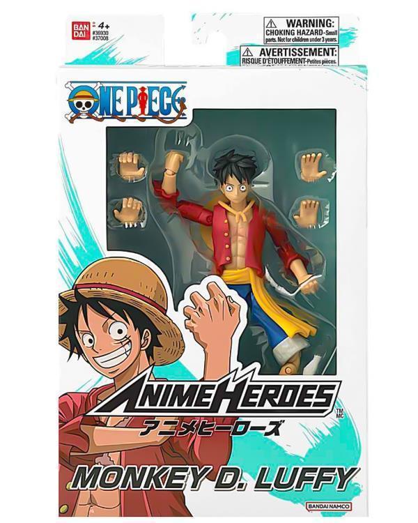 Bandai Anime Heroes One Piece Monkey D. Luffy Eklemli 16 cm Figür 37008 - Image 1