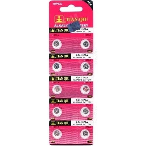 TıanQıu Ag4 Lr626/377 Alkalin 10'lu Düğme Pil - Image 1