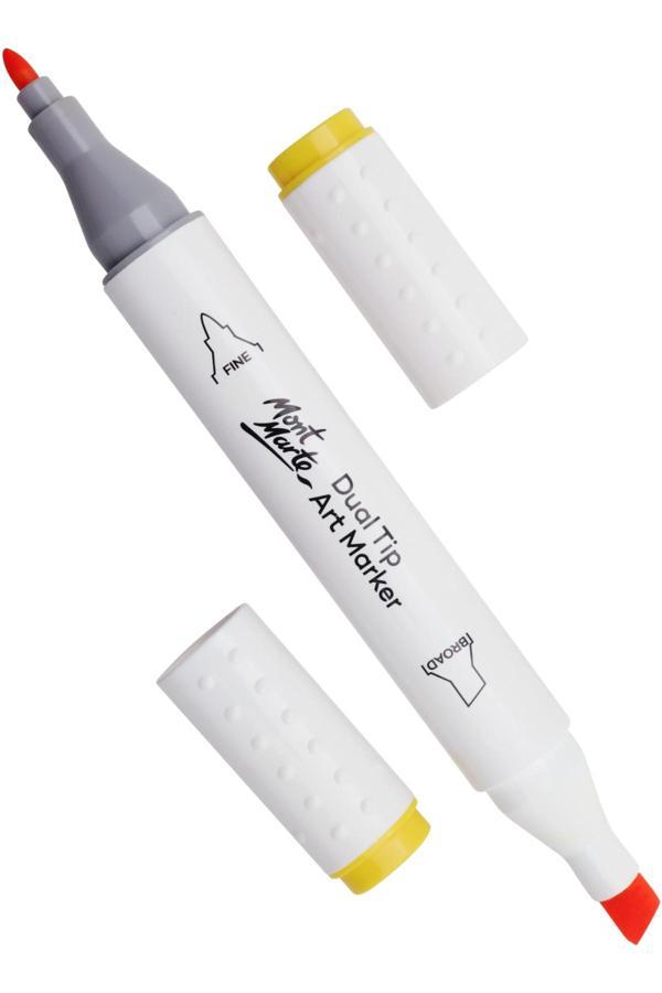 MM Marker Çift Uçlu Sanat Kalemi Premium - Deep Yellow 32 - Image 1
