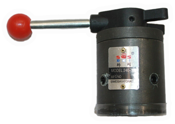 SWS 240-10B / 34O-10B Rotary Hidrolik Valf – Manuel Yön Kontrol Valfi, Pres ve Kaldırma Sistemleri için - Image 1