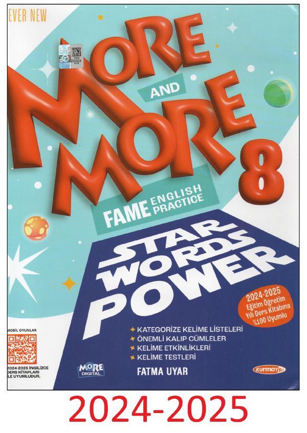 2024-2025 Kurmay Elt More More Star Words Power - Kurmay Yayınları - Image 1