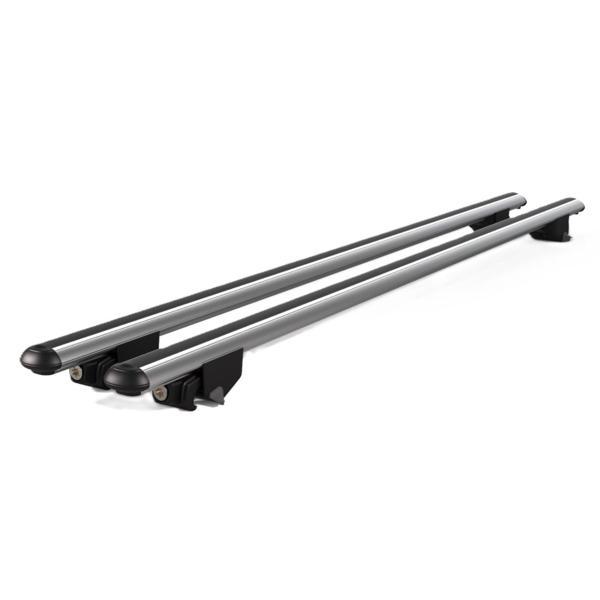 Nissan Qashqai SUV J12 MK3 (2021-2024) için Araç Üstü Portbagaj Taşıyıcı Ara Atkı / 2li Taşıma Barları (Gri) - Image 1