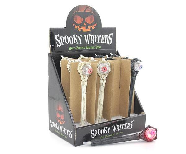 Polyester El Tasarımı Işıklı Tükenmez Kalem - Image 1