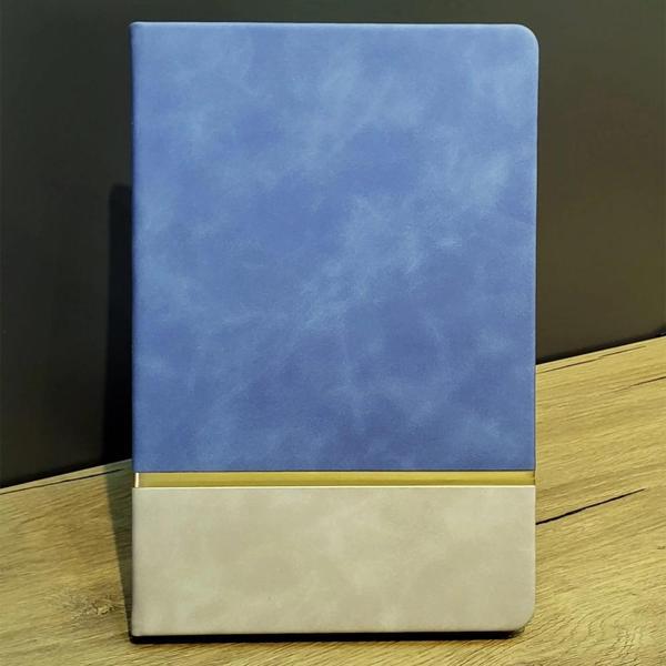 Deri Hatıra Defteri Mavi - Image 1