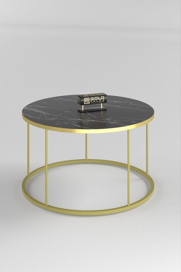 ORTA SEHPA TERRA LÜX BENDİR GOLD - Image 1