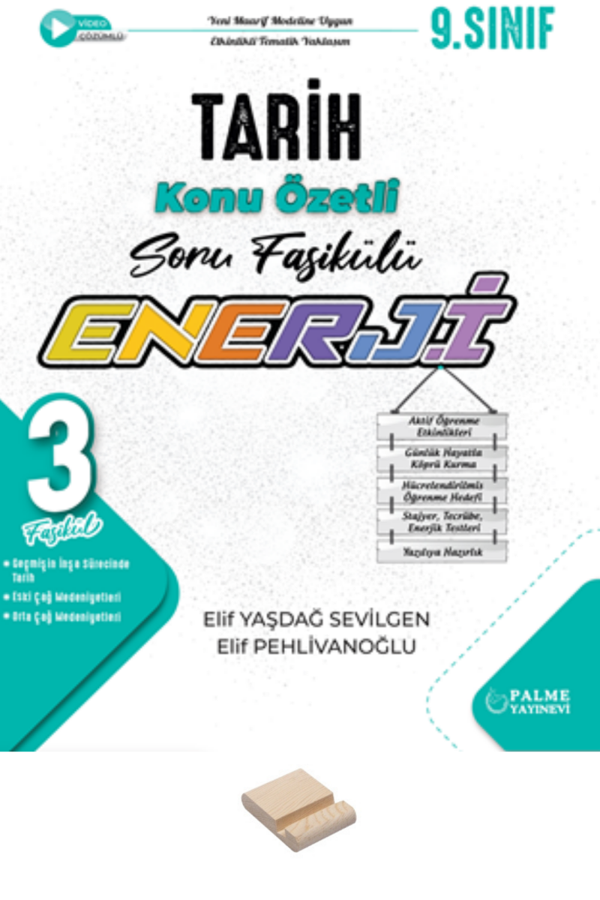 9. Sınıf Enerji Tarih Konu Özetli Soru Fasikülleri - Palme Yayınları - Image 1