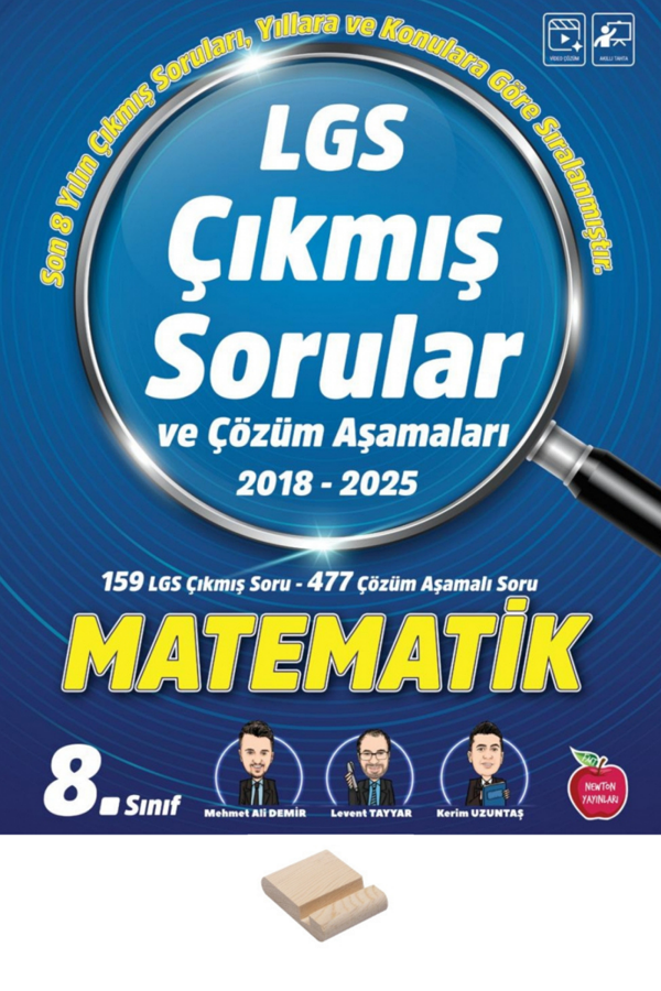 LGS 8. Sınıf Çıkmış Sorular Matematik + Telefon Standı - Newton Yayınları - Image 1