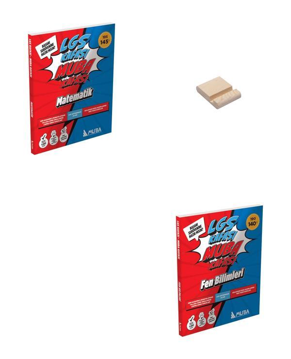 LGS 8. Sınıf Muba Kafası Matematik ve Fen Bİlimleri Soru Bankası + Telefon Standı - Muba Yayınları - Image 1