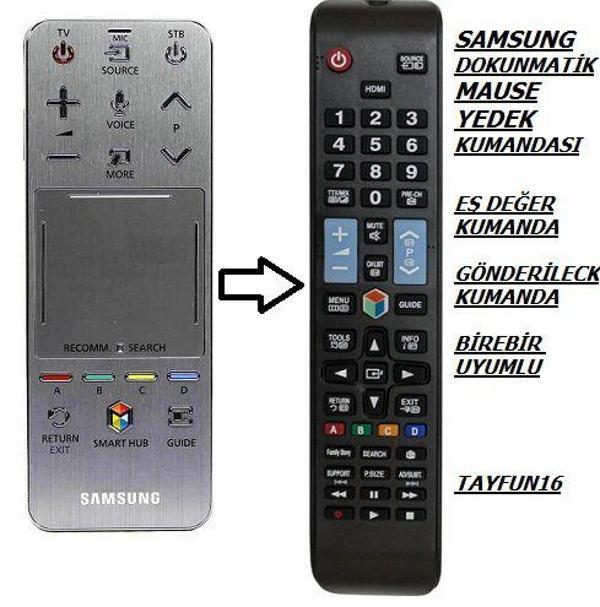 SAMSUNG ile uyumlu DOKUNMATİK AKILLI SMART AA59-00759A-YEDEK KUMANDASI - Image 1