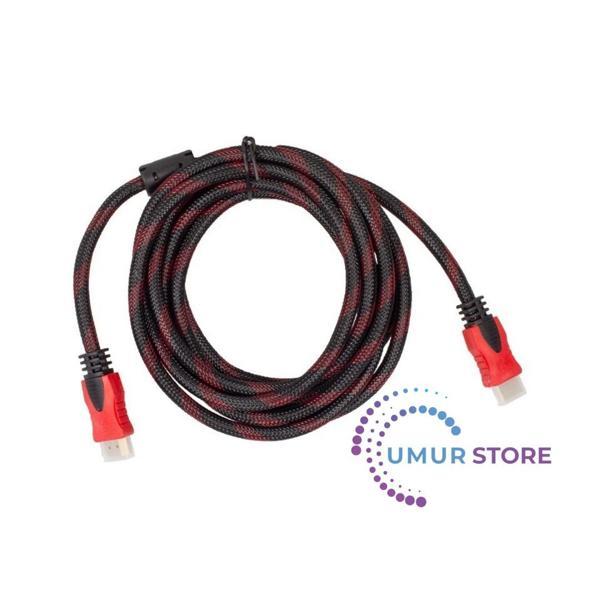 Sargılı HDMI Kablo Full Hd 2160P - 3m - Image 1
