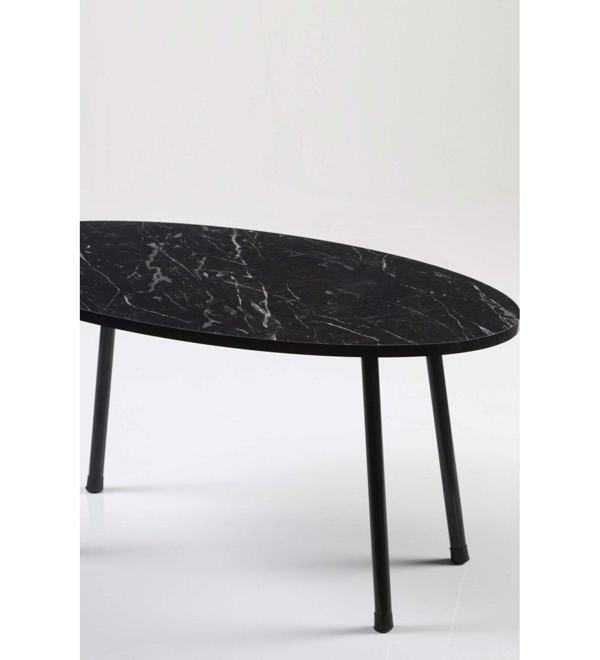 Orta Sehpa Metal Ayak Elips BENDİR - Image 1