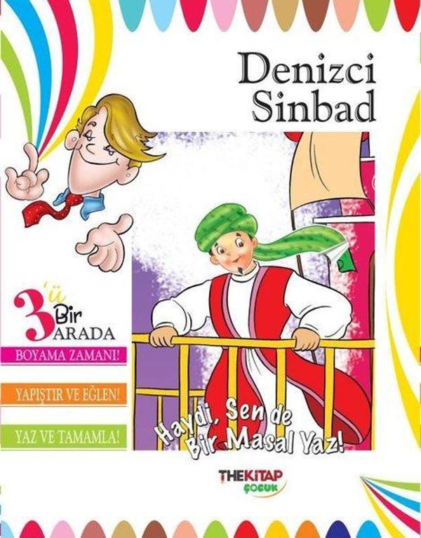 Denizci Sinbad - 3'ü Birarada Etkinlik Kitabı - The Çocuk - Image 1