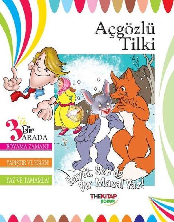 Açgözlü Tilki - 3'ü Birarada Etkinlik Kitabı - The Çocuk - Image 1