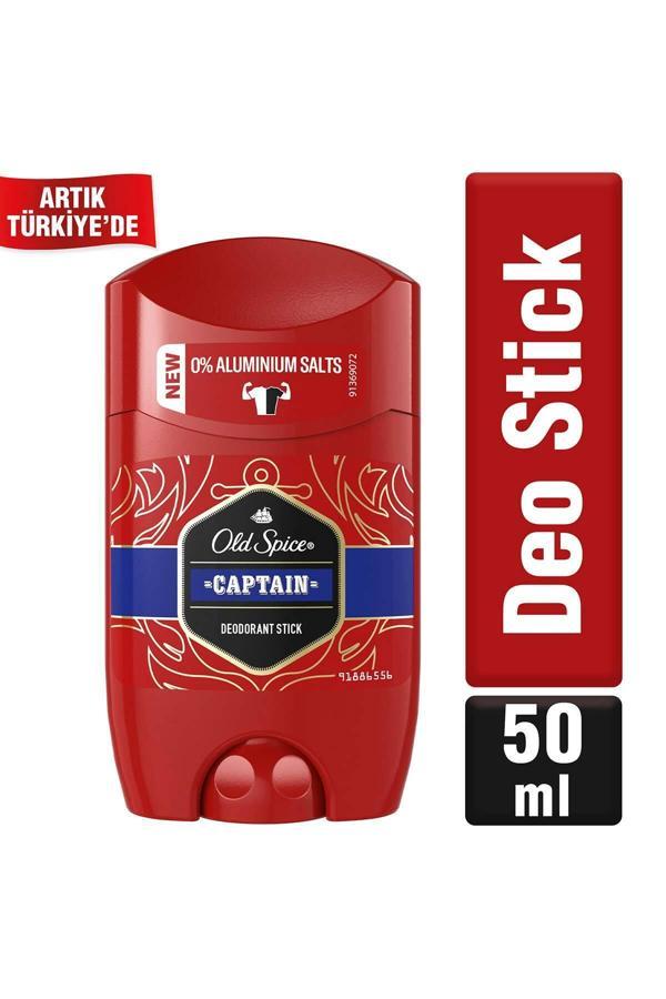 Old Spice Captain Stick Deodorant 50ml 2 Adet - Image 1