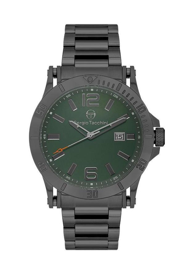 Sergio Tacchini ST.1.10426-4 Çelik Kordon Füme Erkek Kol Saati - Image 1