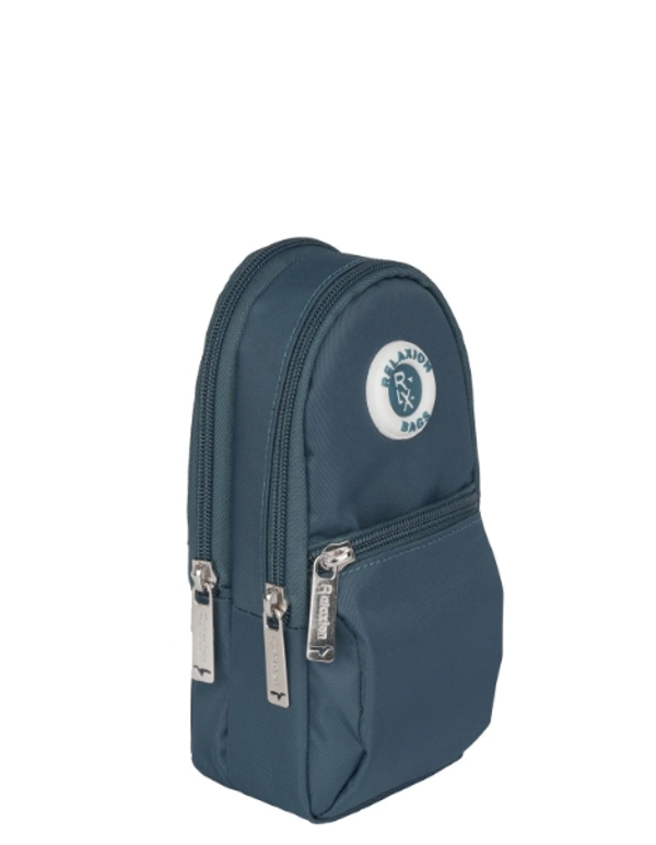 Relaxion Çift Gözlü Viyana Lüx Petrol Yeşili Kalem Çantası/Kalemlik (150) - Image 1