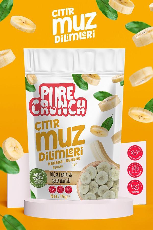 Dondurularak Kurutulmuş Muz  - 20 gr - Image 1