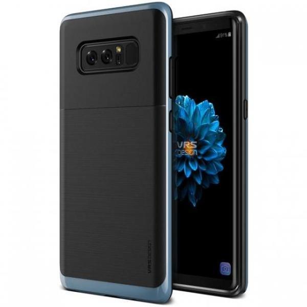 VRS Galaxy Note 8 ile Uyumlu High Pro Shield Kılıf Blue Coral - Image 1