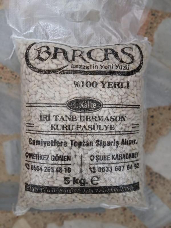 BARCAS 9 MM İRİ TANE DERMASON KURU FASÜLYE - Image 1