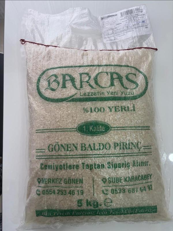 BARCAS 5 KG GÖNEN BALDO PİRİNÇ - Image 1