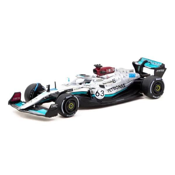 Tarmac 1:64 Mercedes-AMG F1 W13 E Performance Belgian Grand Prix 2022 George Russell - Image 1