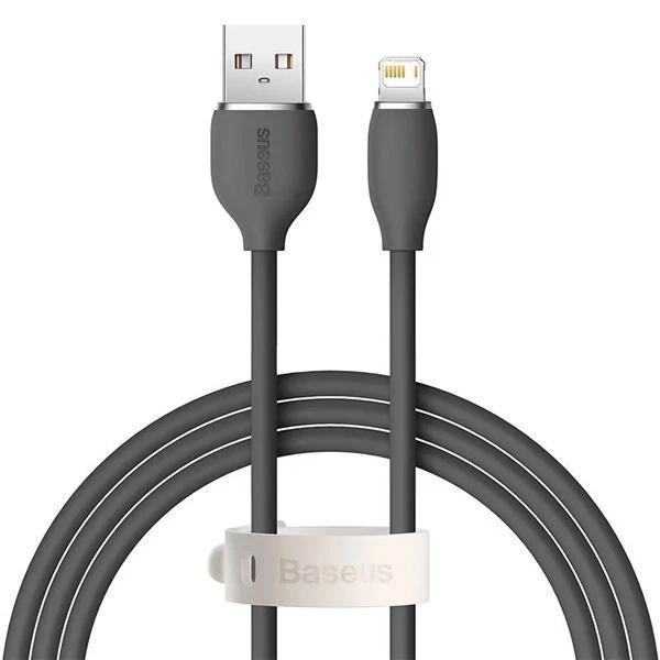 Baseus Jelly Liquid USB to iPhone Lightning 2.4A Hızlı Şarj Kablosu 1.2m-(5775) - Image 1