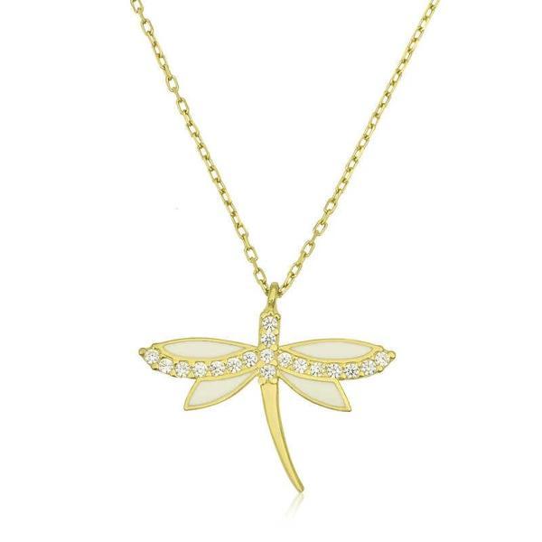 Supertrend Gümüş Gold Yusufçuk Bayan Kolye - Image 1