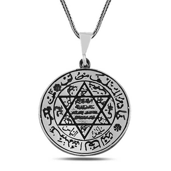 Supertrend Gümüş Süleyman Mührü Kolye - Image 1