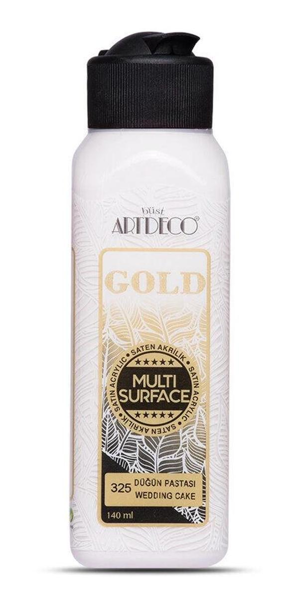 Supertrend Gold Multi Surface Akrilik Boya 140 ml. 325 DÜĞÜN PASTASI - Image 1