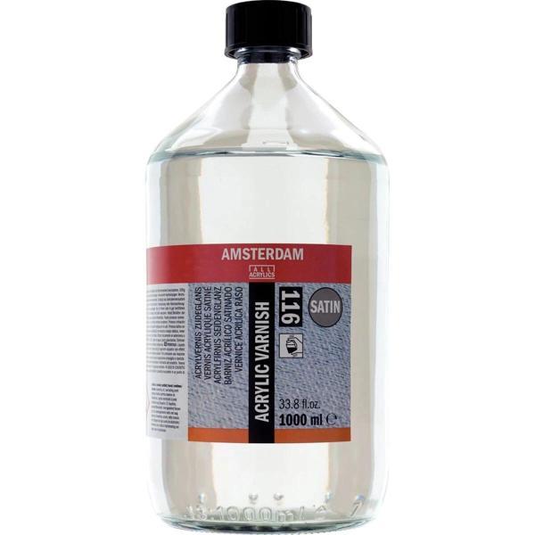 Supertrend Amsterdam Acrylic Varnish Saten 116 Akrilik Boya Verniği Saten 1000 ml. - Image 1